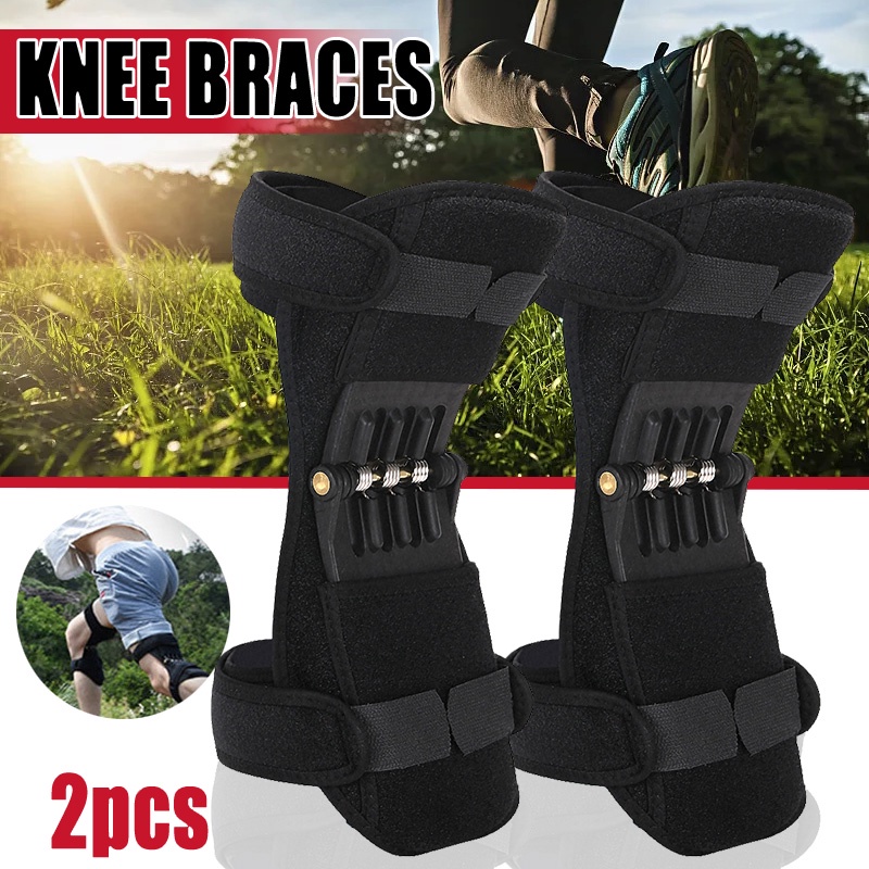 2Pcs Joint Support Knee Pads Spring Knee Pads Power Powerful Rebound ...