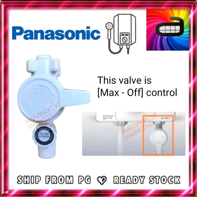 [Original] Spare Part Panasonic Home Shower Water Heater Inlet Water Valve Controller/ Panasonic