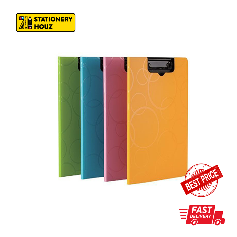 Stationery Houz Shuter Elite Clip File with cover/ Colorful Hardcover ...