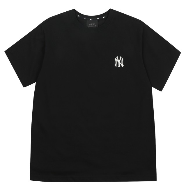 MLB Korea Mens Long Sleeve T-Shirts, Black, S