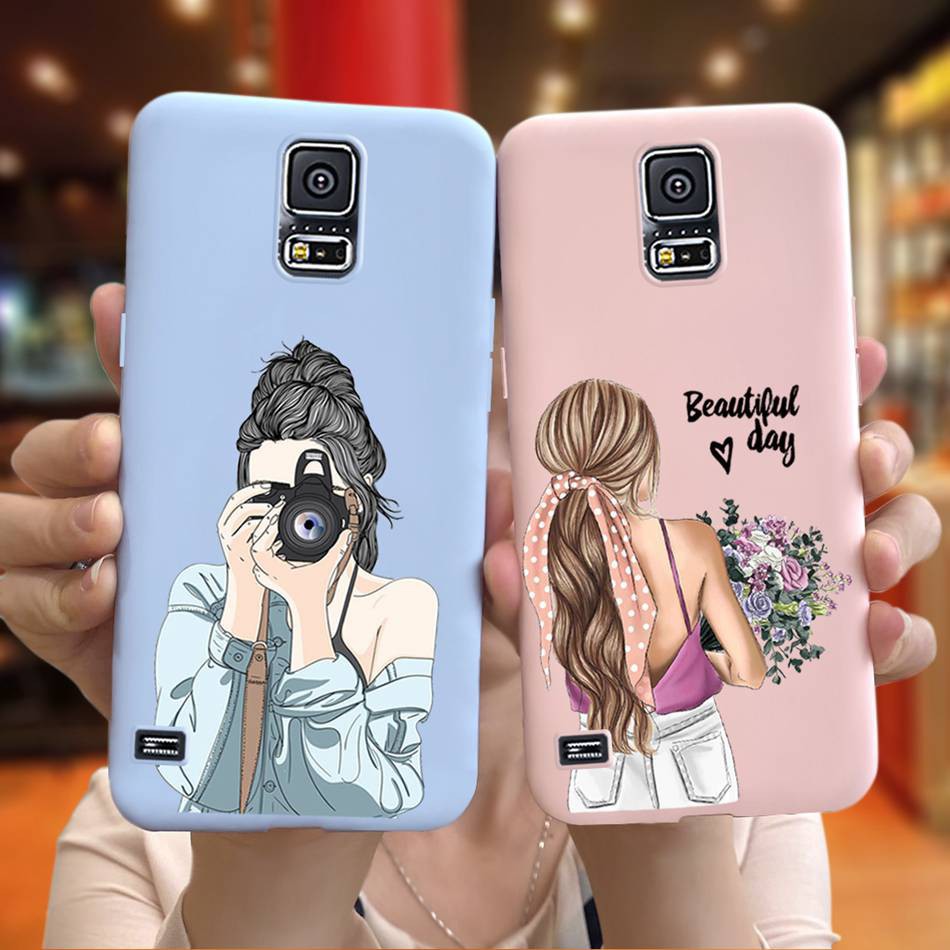 Samsung Galaxy S5 I9600 / S5 Neo / S5 Duos SM-G900 G903F G9006 Pretty Girl  Soft Silicone Phone Case | Shopee Malaysia