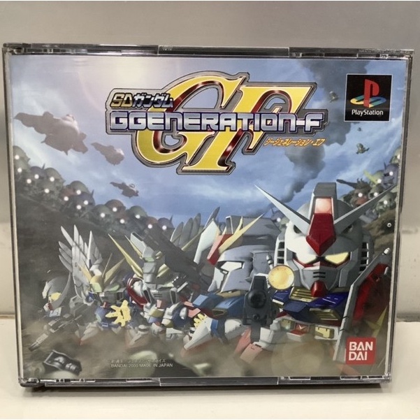 Original Disc [PS1] SD Gundam G Generation F (Japan) (SLPS-02912~5 ...