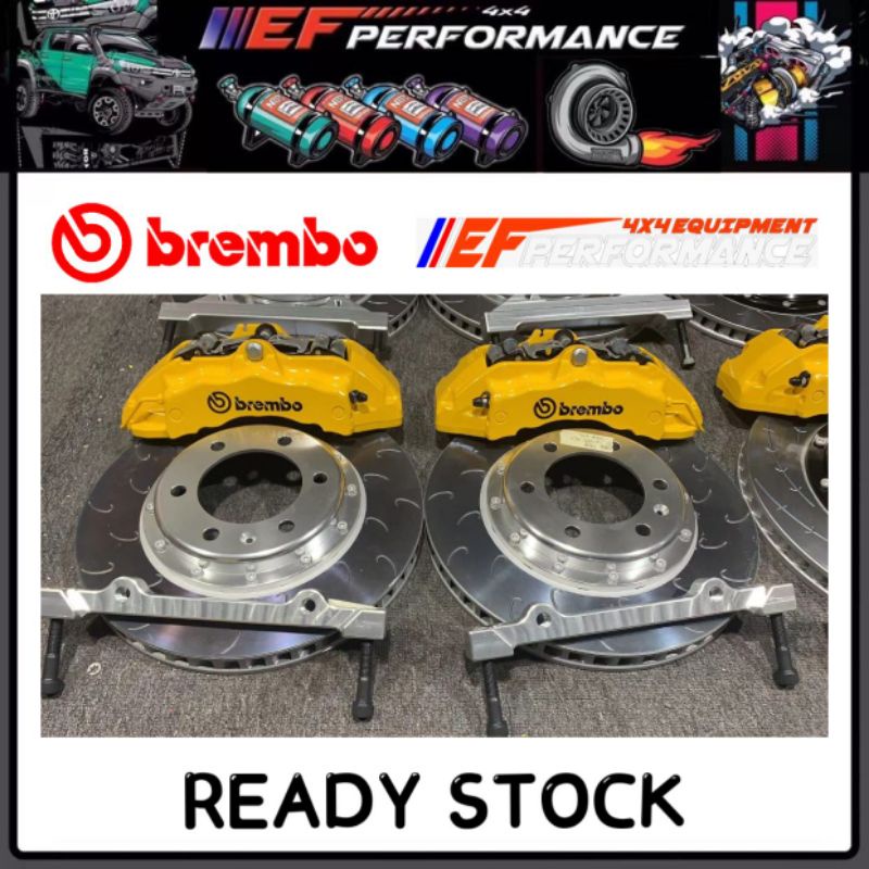 BREMBO BRAKE CALIPER SYSTEMS 17z 6POT ISUZU DMAX READY STOCK Shopee