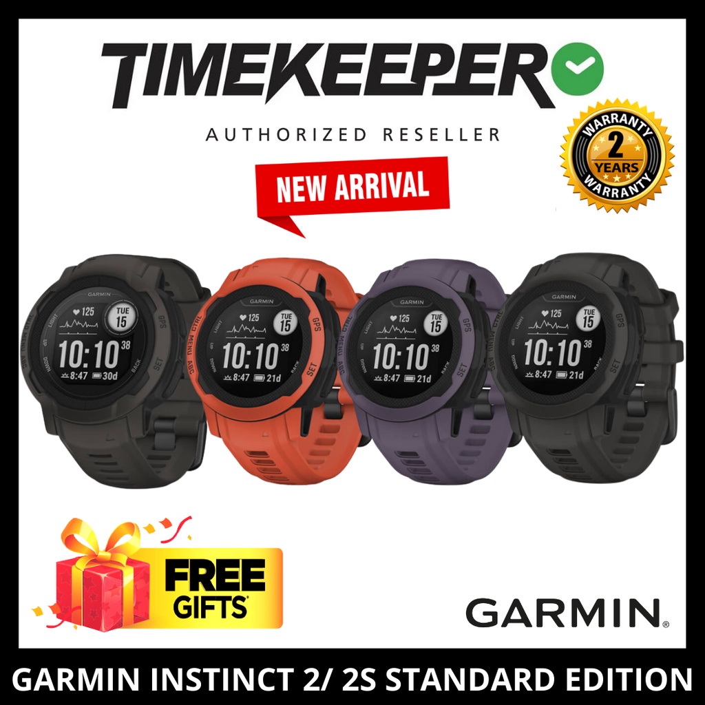 GARMIN INSTINCT 2/2S Standard Edition NEW ARRIVAL GPS Smartwatch 2