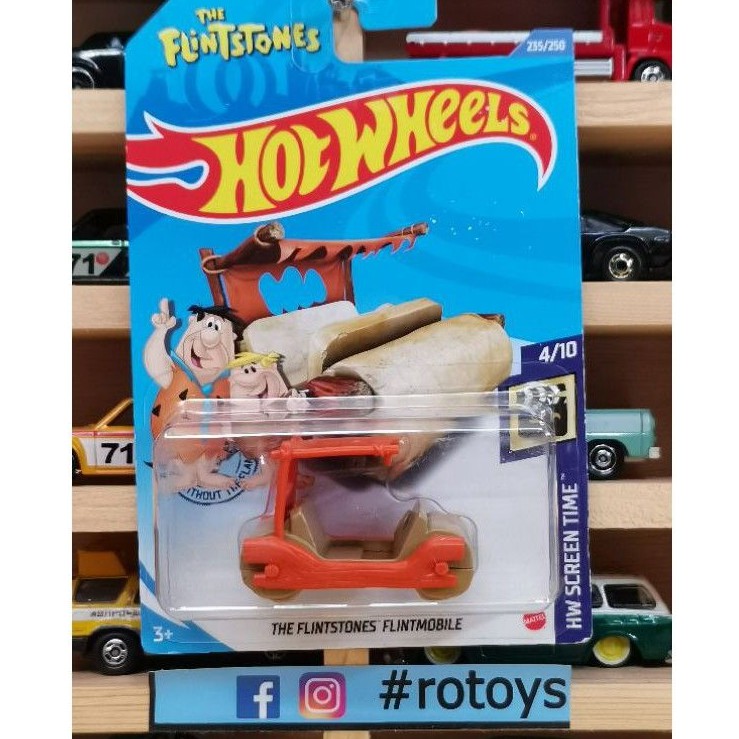 HOT WHEELS THE FLINTSTONES FLINTMOBILE | Shopee Malaysia