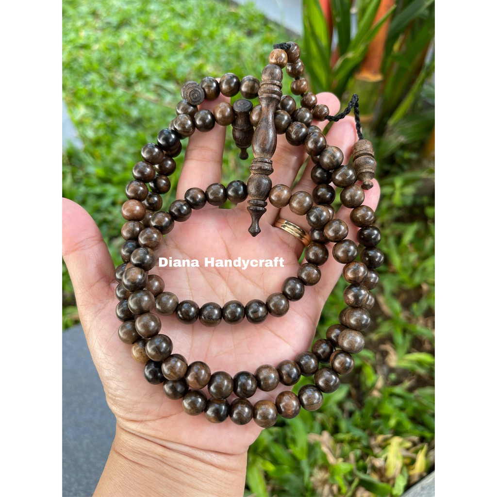 Tasbih 99 Grains Of GALI Goddaru Wood / Original Wood MUSLIM TASBIH ...