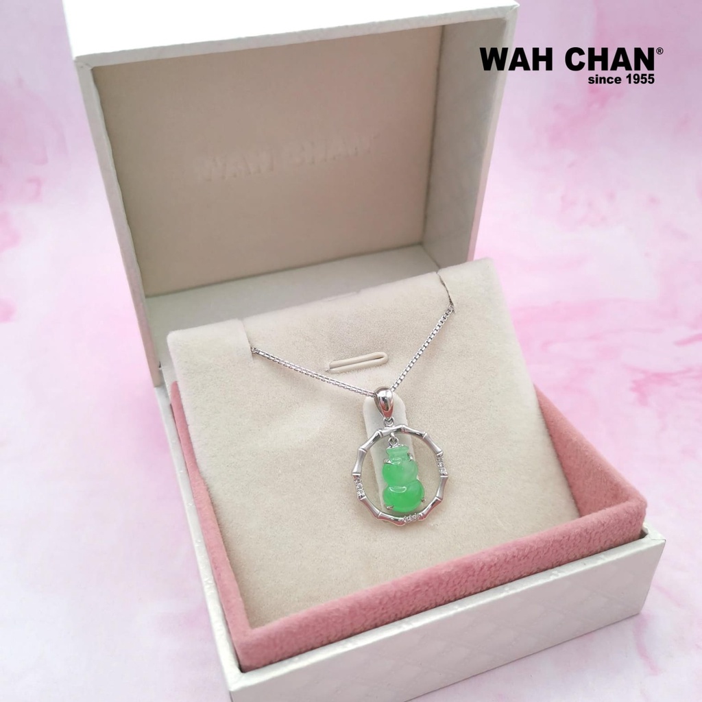 WAH CHAN Mother's Day Circle of Happiness White Gold Diamond