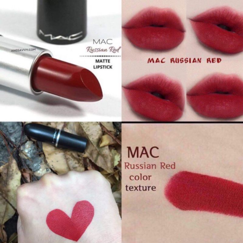 MAC *RUSSIAN RED* REVIEW 2018 (PALE SKIN) Valentine's DAY, 52% OFF