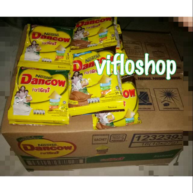 Wholesale & Retail Dancow Forti Gro Milk (Chocolate) Sachet (39 gr x 10 ...