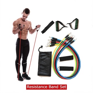 Sport Resistance Loop 60cm x 5cm Yoga Gym Stretching Exercise Rubber Elastic  Tension Band