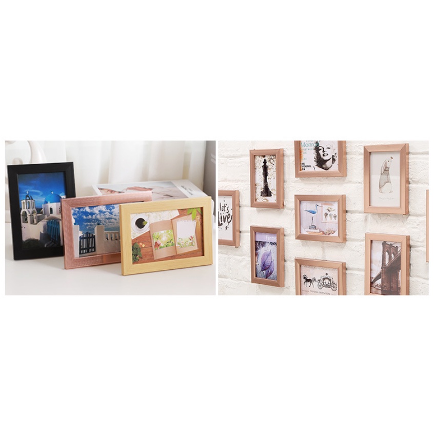 (Free Bubble Wrap) 3R,4R,5R,6R,8R,A4 Modern Design Wood Photo Frame ...