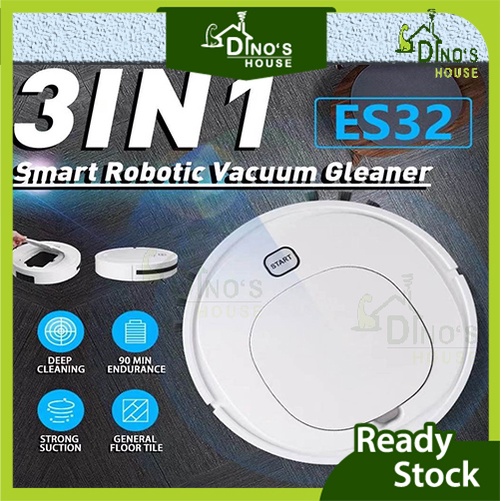 ES32 Sweeper Vacuum Cleaner Robot 3 in 1 Moping Household Automatic
