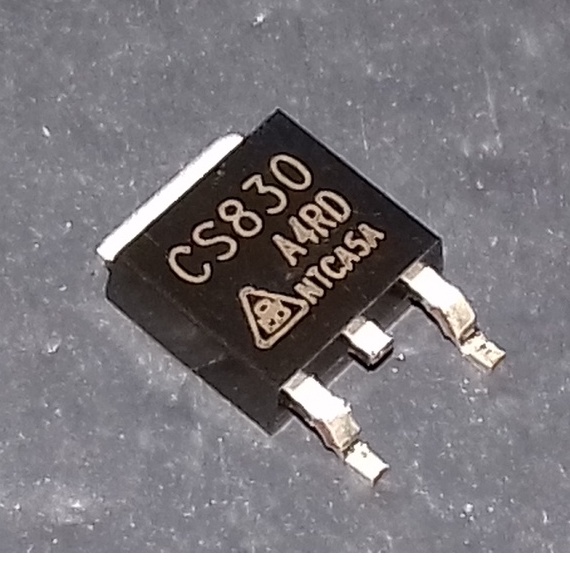(2011) CS830 CS830 CS830 N-CHANNEL MOSFET 5A 500V TO-252 | Shopee Malaysia