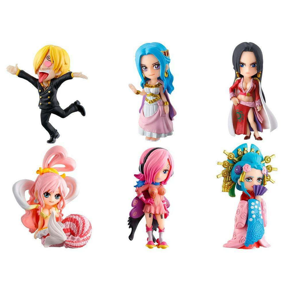 Lot De 3 Figurines Gashapon One Piece – Fruits Du Démon – Collection Complète NEUF – Bandai Japon