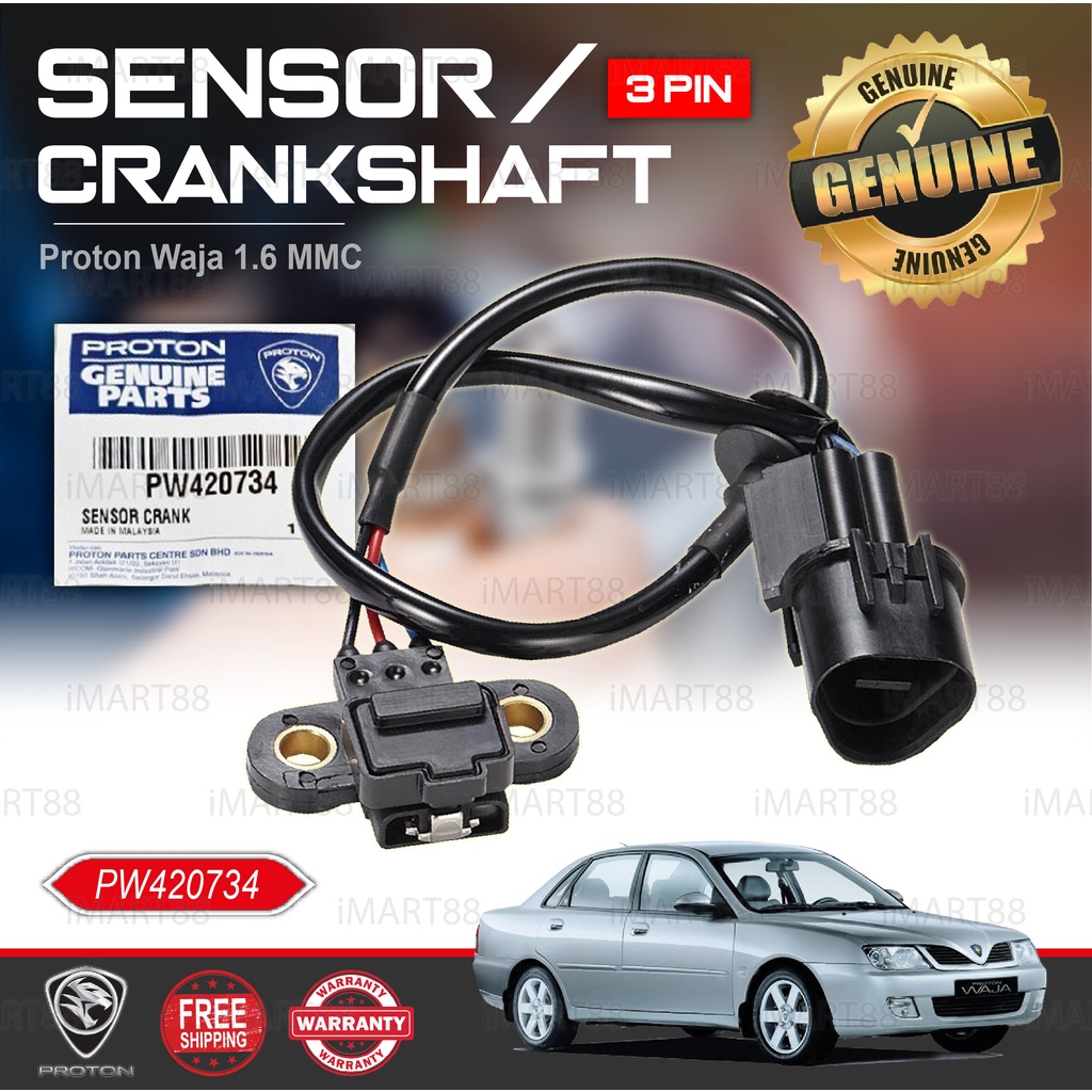 Original Proton Waja MMC 1.6cc Cranshaft Crank Sensor Timing Socket
