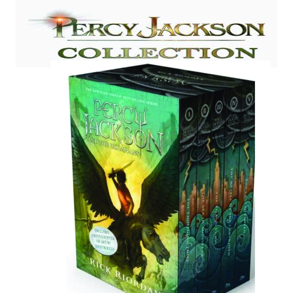 Percy Jackson and the Olympians Book Set (5 Books) | Shopee Malaysia