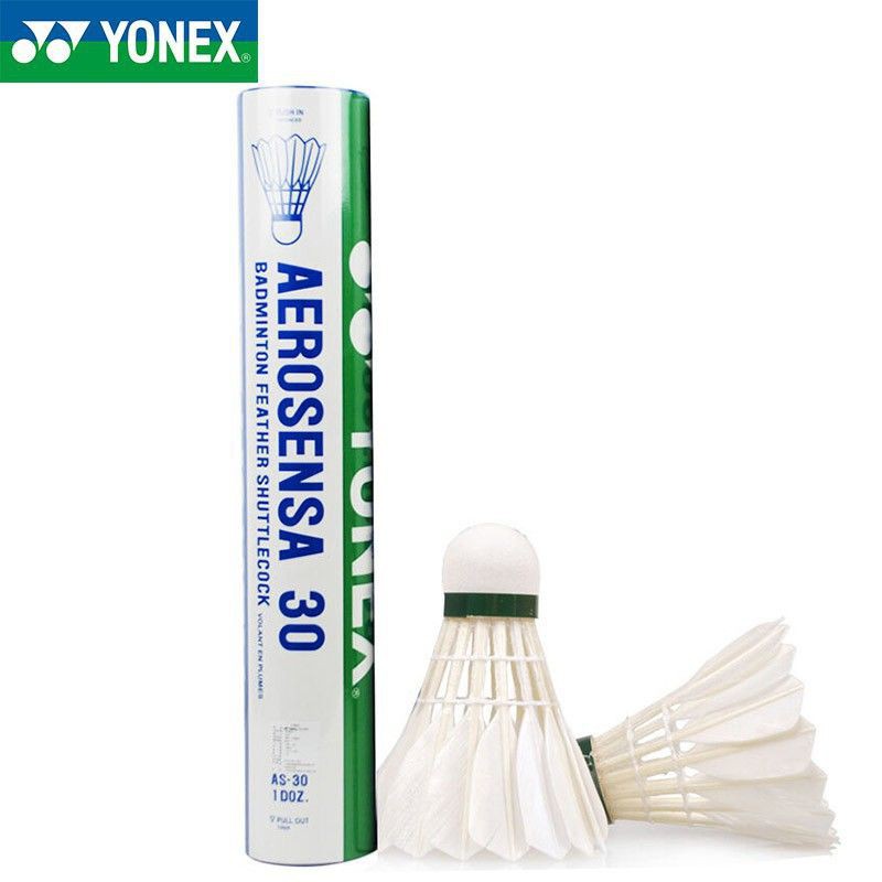 Yonex AS 30 Shuttlecocks (Speed 2/Speed 3) 12pcs in 1 tube