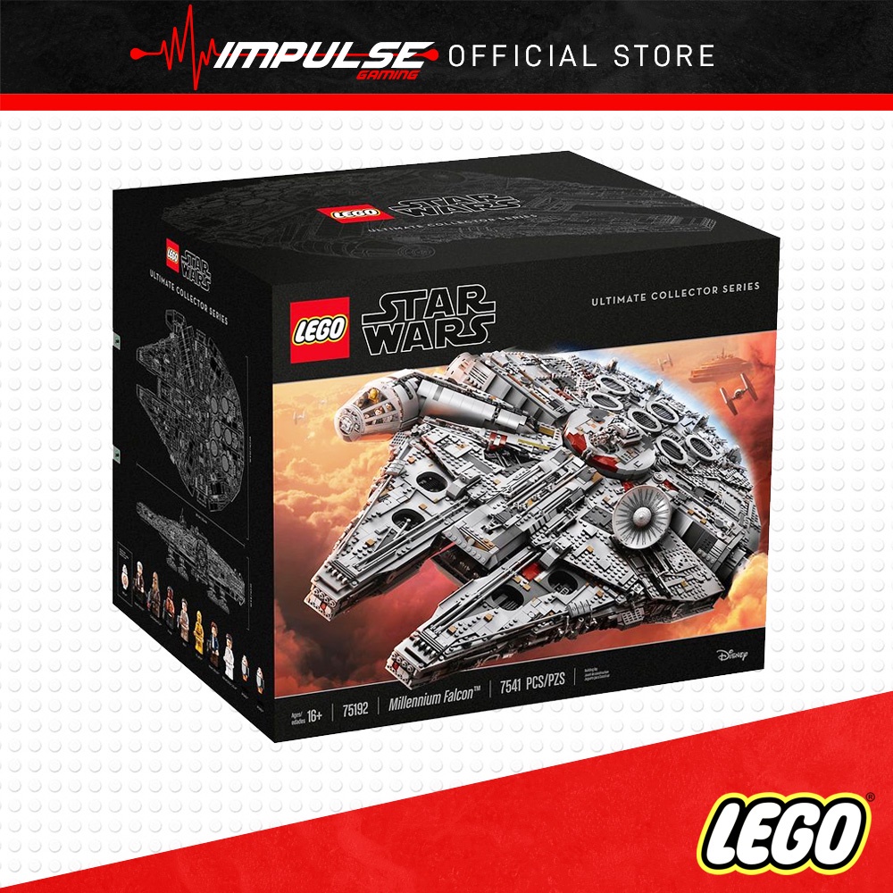 LEGO 75192 Star Wars Millennium Falcon Shopee Malaysia