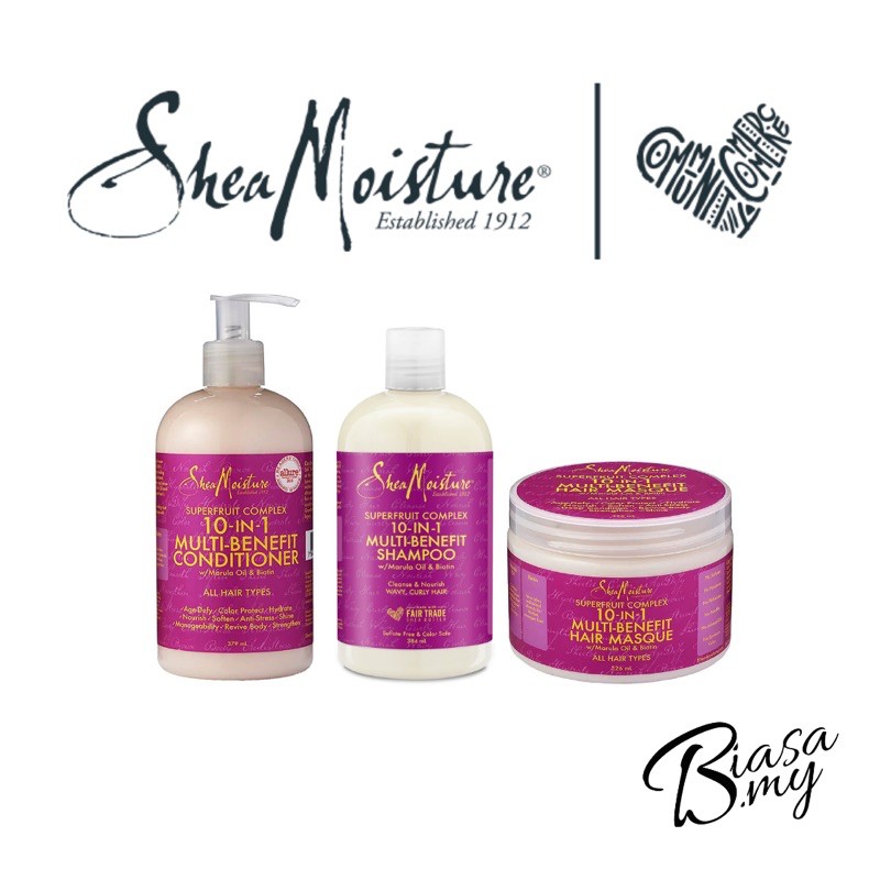 Shea Moisture Superfruit Complex 10 In 1 Series Shopee Malaysia