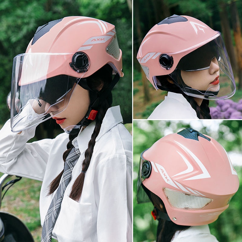 Electric motorcycle hot sale helmet