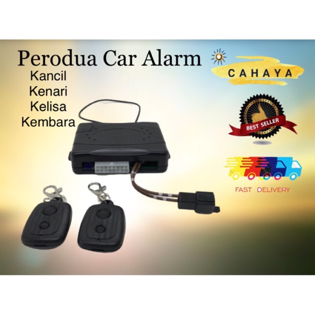 Perodua Car Alarm Kancil / Kenari/ Kelisa/Kembara # Plug&Play | Shopee ...