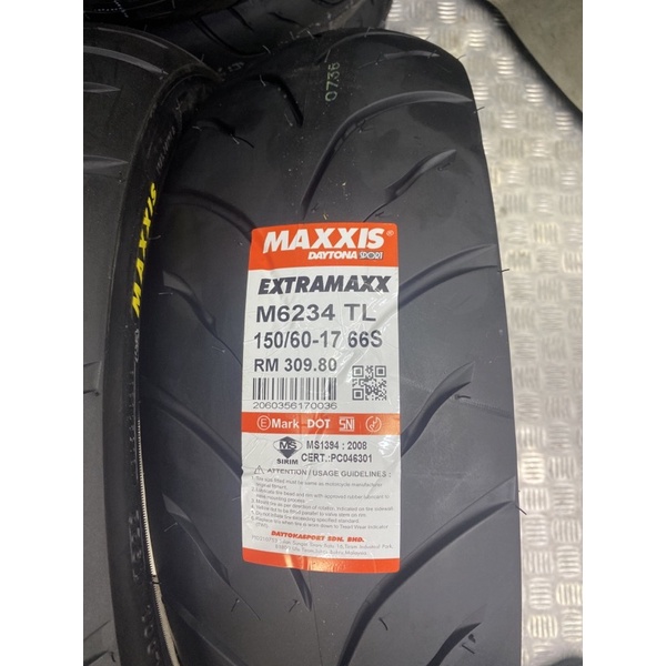 Maxxis Extramaxx Tire stock ALL 2023 | Shopee Malaysia