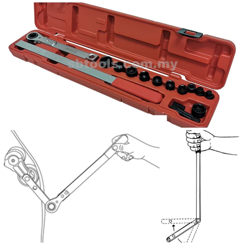 Drive belt hotsell tensioner tool