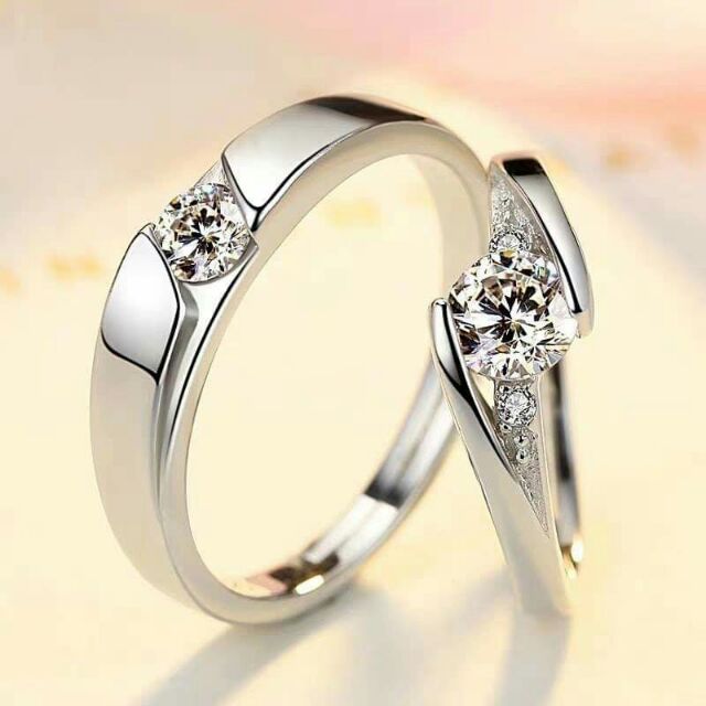 Cincin on sale silver couple