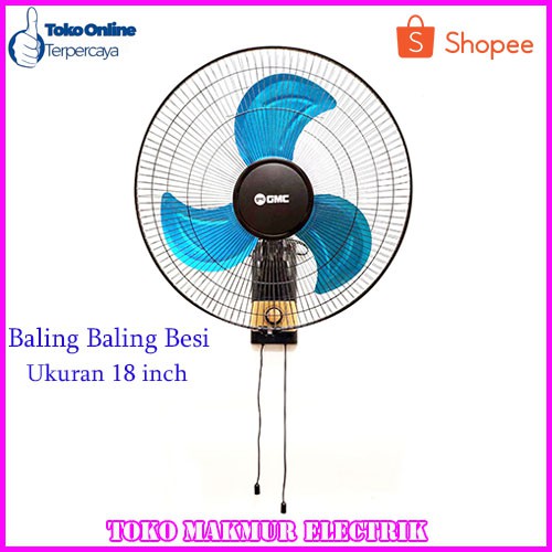 Tornado Iron 18 Inch Wall Fan Gmc 518 Iron Blade Wall Fan Shopee Malaysia
