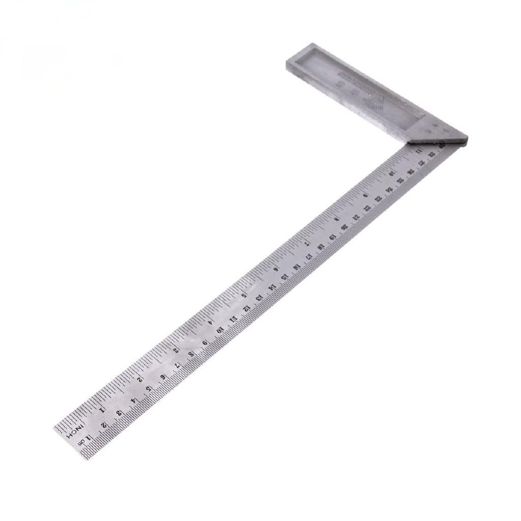 Stainless Steel L-Shaped Metal Ruler 300mm | Shopee Malaysia