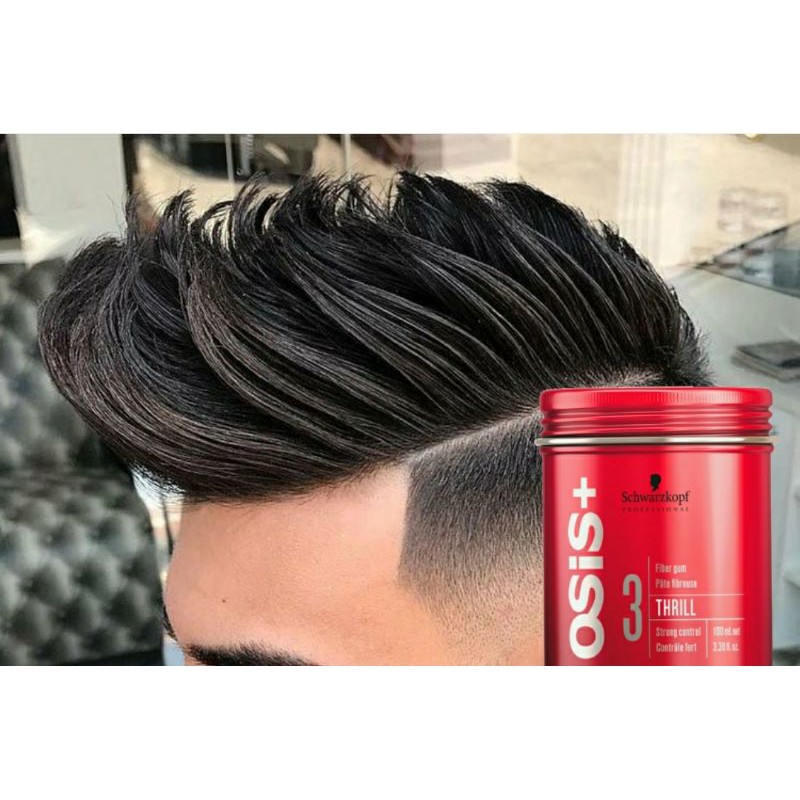 Pomade Firme Hold GEL Ready Stock Hair Styling Hair Wax Pomade OSIS+