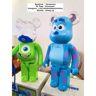 Medicom toy Mike & Sulley 1000% set both bearbrick authentic