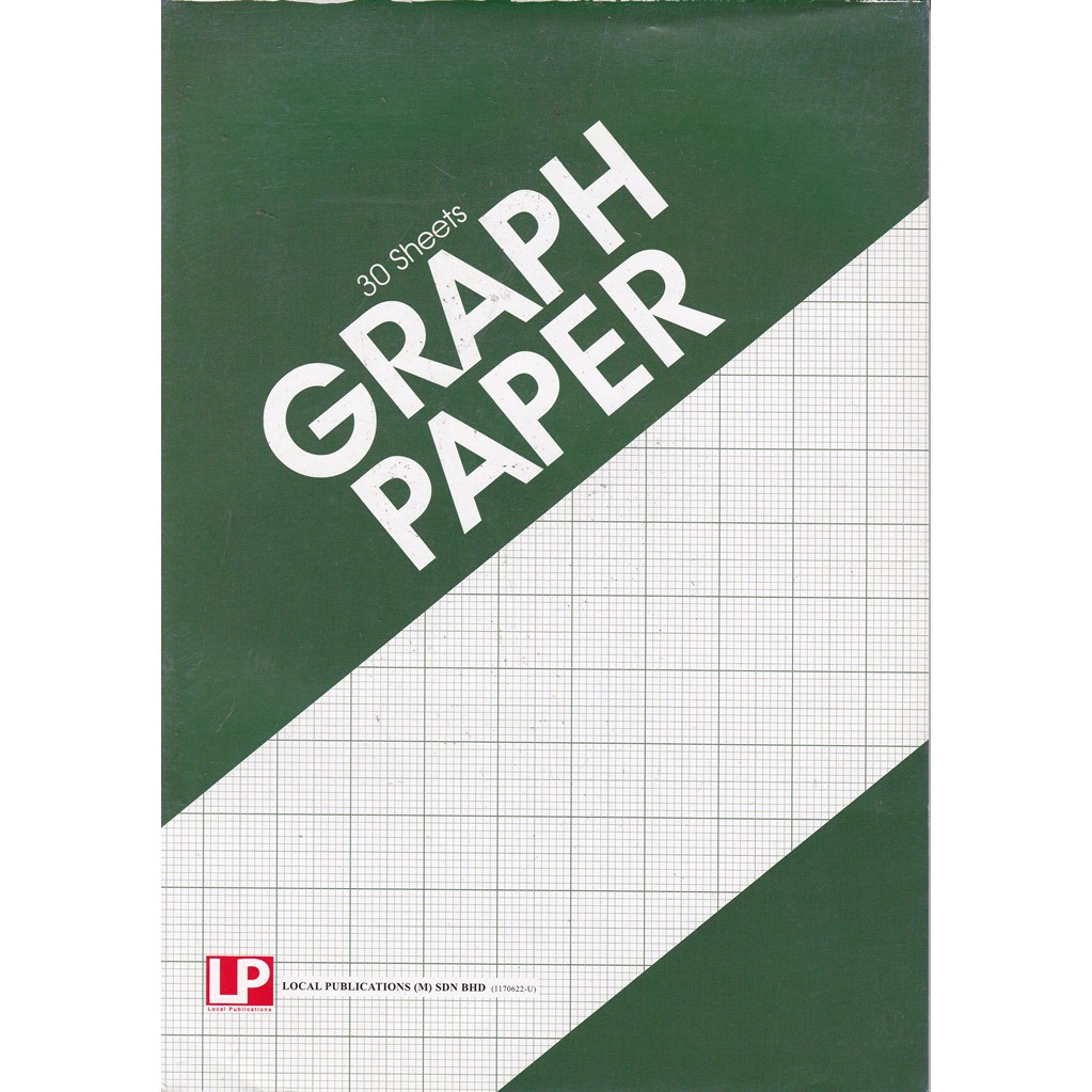 (LP) GRAPH PAPER 30 SHEETS | Shopee Malaysia