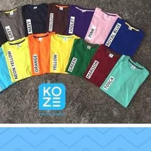 Koze T-shirts for screen printing in individual designs | Shopee Malaysia