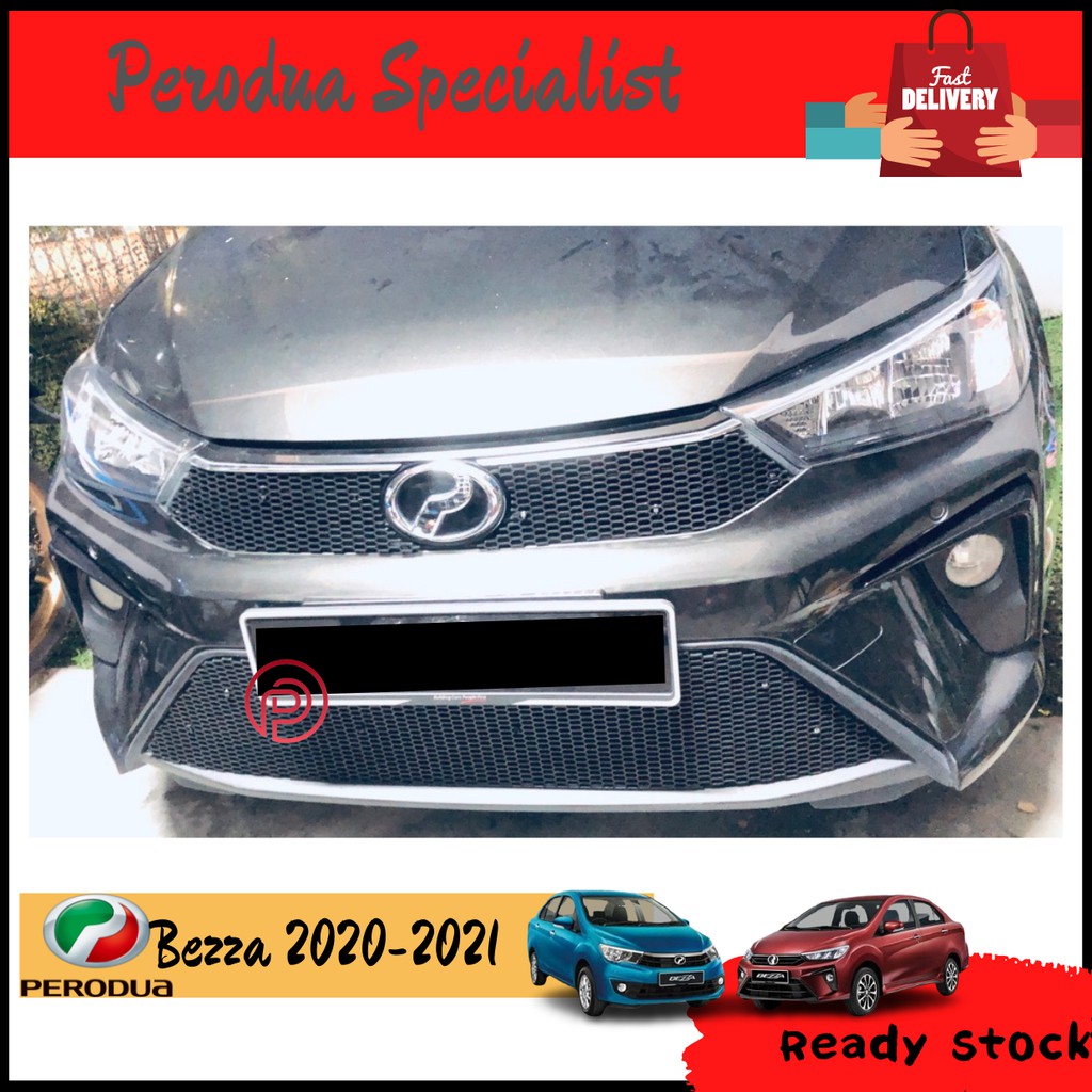 Perodua Bezza (New)2020-2021 Honeycomb Grill/Grill Honey Comb | Shopee ...