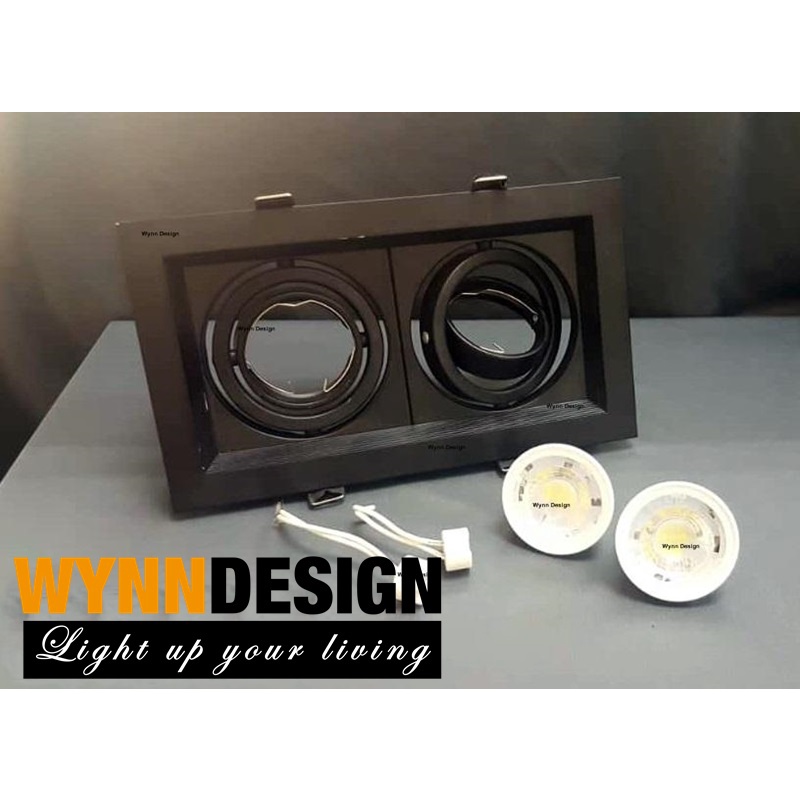 Wynn Design Eyeball Casing with GU10 Bulb Ceiling Recess Spot Light ...