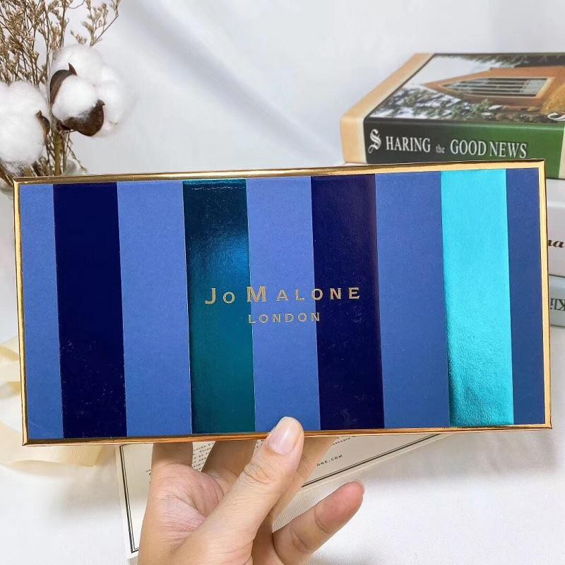 Jo Malone Limited Edition Gift Blue Box 5 in 1 Set With Spray 9ml