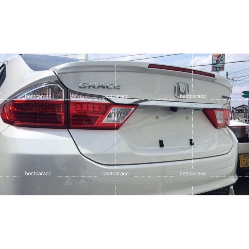 Honda City GM6 6th Gen (2014) ABS Plastic (2017 OEM Style) Rear Wing ...