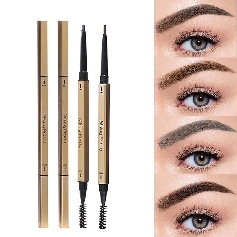 Mking Pretty / 5 Colors Double-head Waterproof Micro Eyebrow Tattoo ...