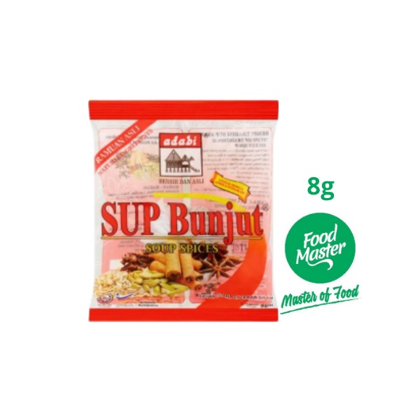 ADABI Sup Bunjut / Soup Spices @ 8g ( Free Fragile + Bubblewrap Packing ...