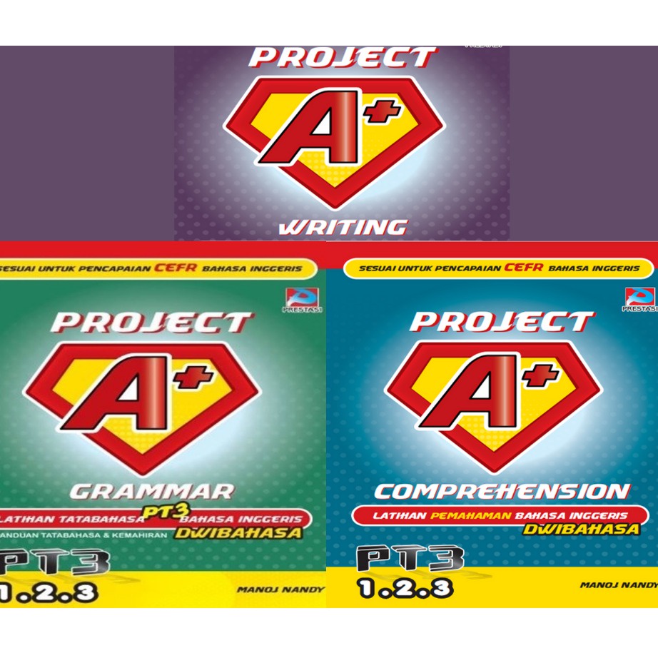 EXERCISE BOOK FOR PT3 PRESTASI Project A+: Triple Series Set (CEFR) (3 ...