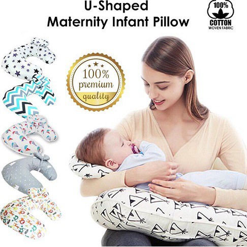 U shaped best sale feeding pillow