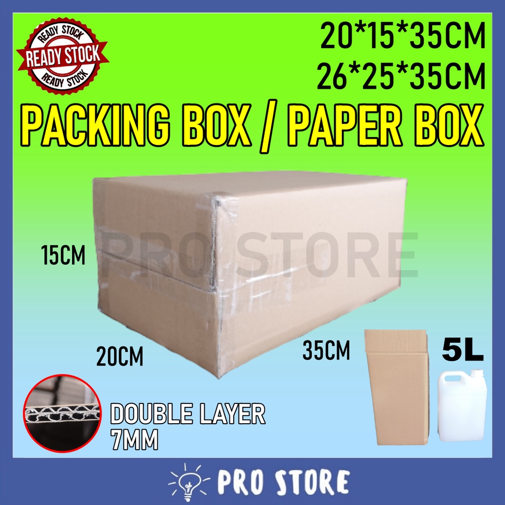 🔥5*10PCS/SET🔥Packaging Box Carton Box Packing Box 7mm Double Layer