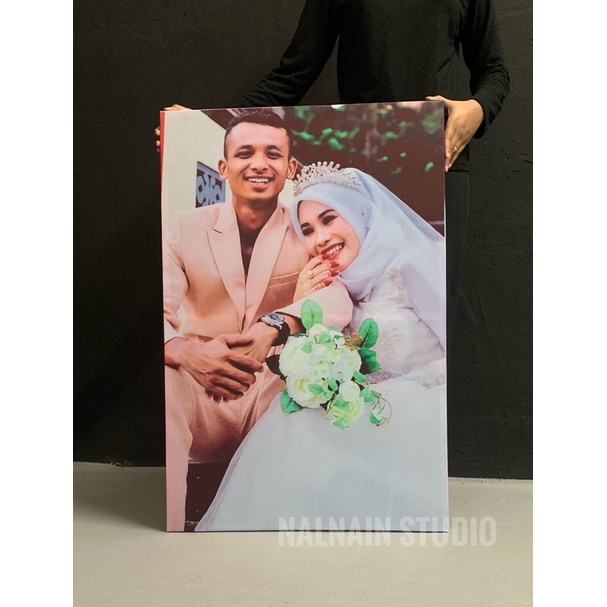 FRAME GAMBAR CANVAS MURAH [Boleh print gambar sendiri/family dll