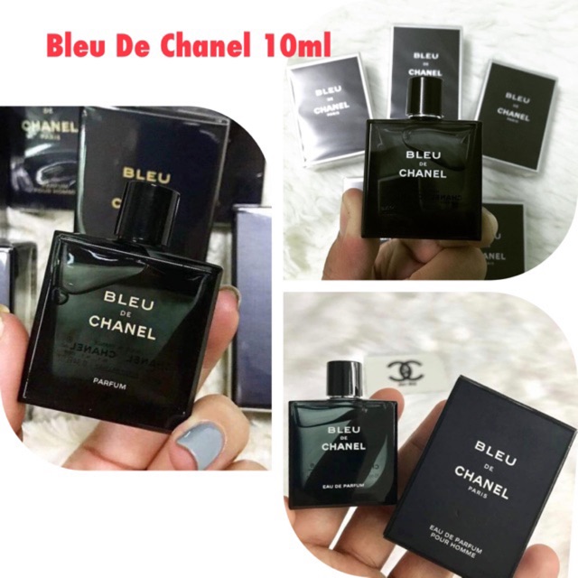 Original Bleu De Chanel Edt / Edp / Parfum Pour Homme 10ml