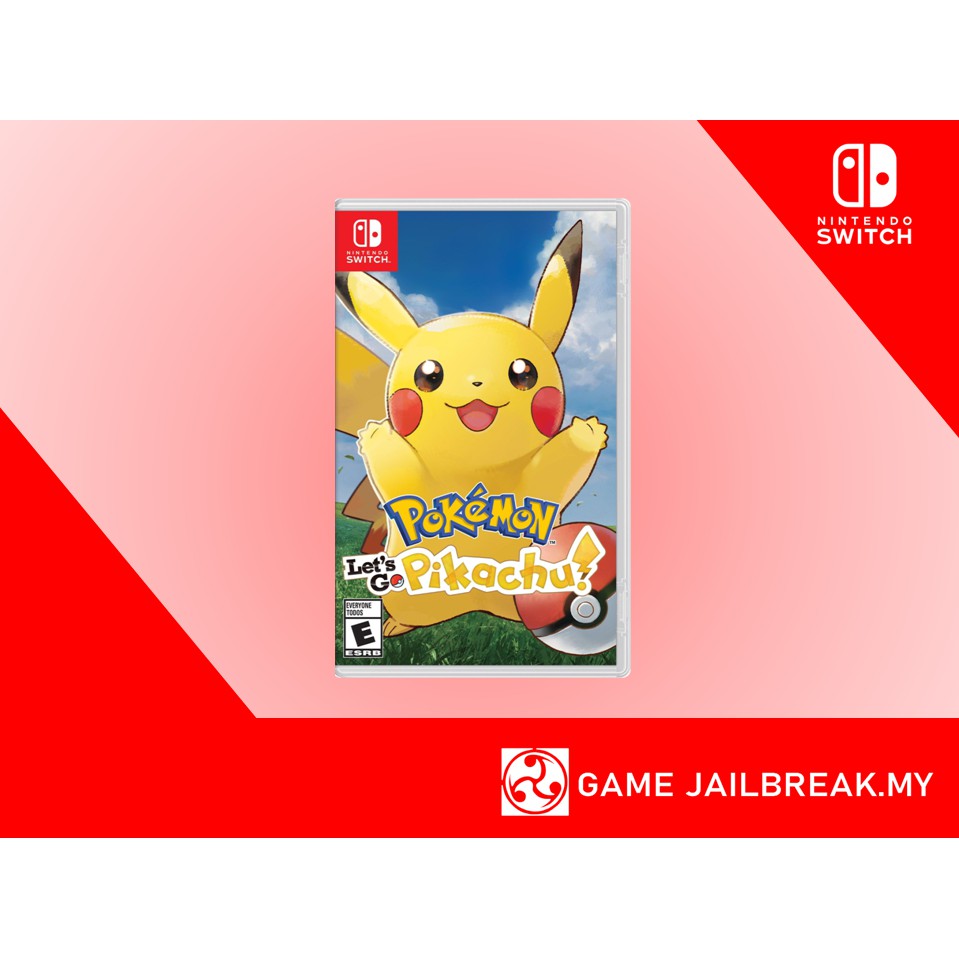 Nintendo Switch Pokemon Let's Go Pikachu Digital Download (XCI File