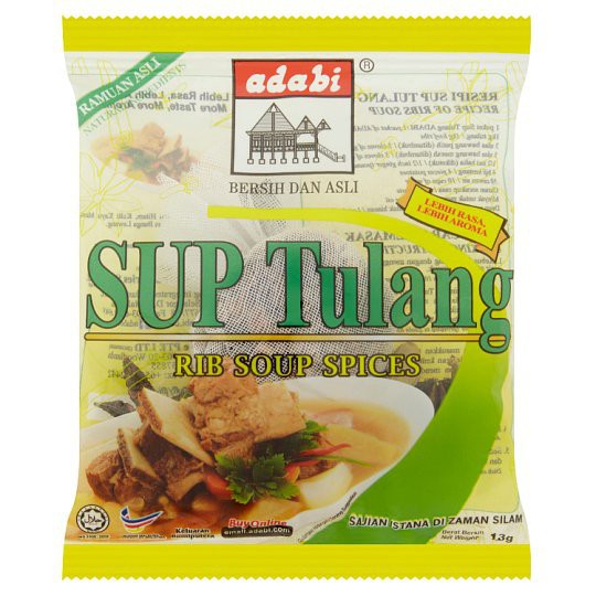 ( READY STOCK ) ADABI - SUP TULANG 13g/pack | Shopee Malaysia