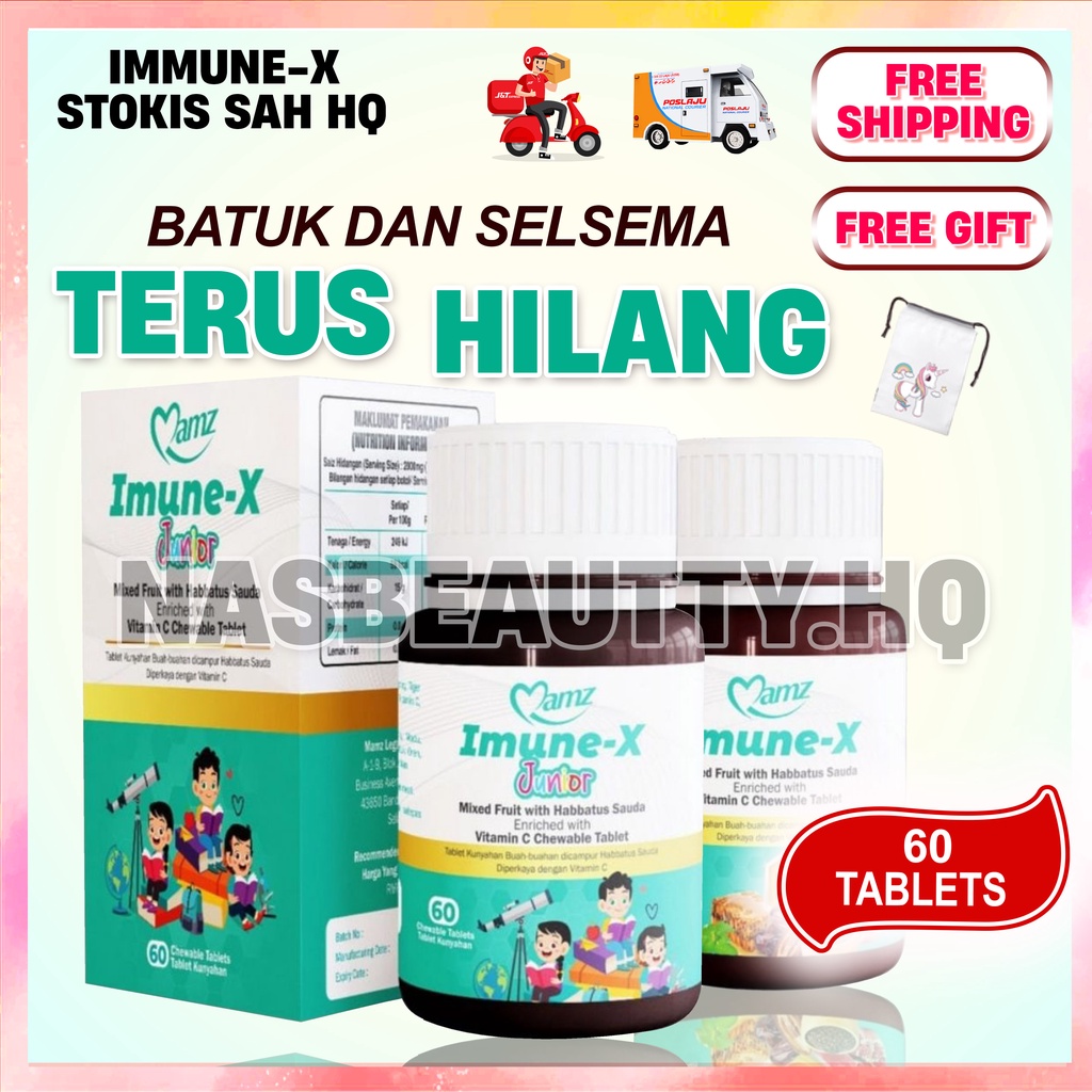 Mamz Imune-X mixed fruit with Habbatus Sauda Free Gift Original HQ ...