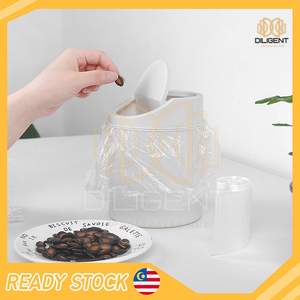 【D165】Plastik Beg Tong Sampah Mini Garbage Bag Roll Car Living Room ...
