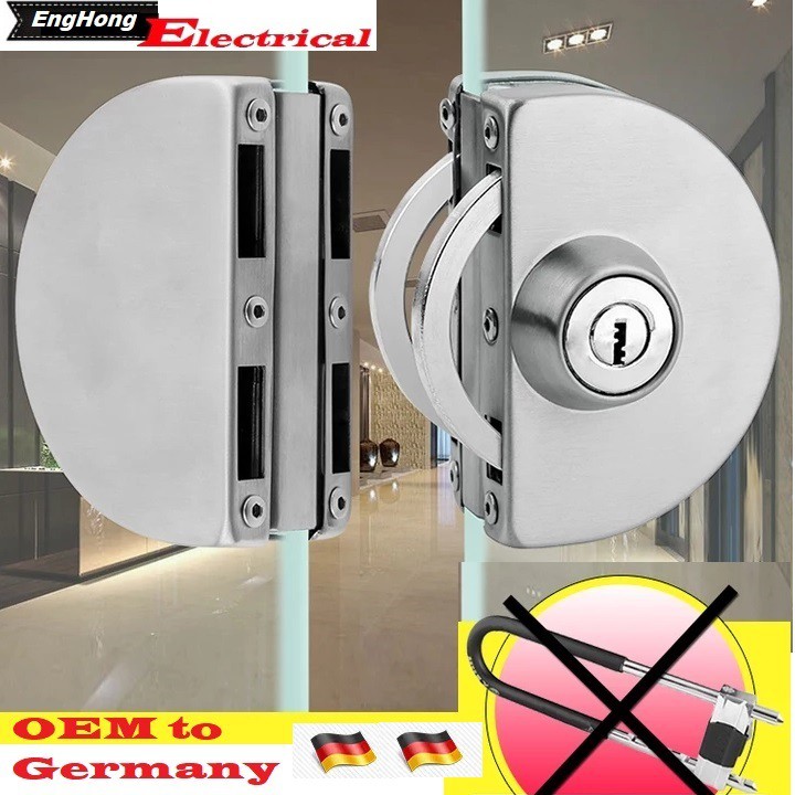 EngHong Glass Door Lock, Pintu kaca lock | Shopee Malaysia